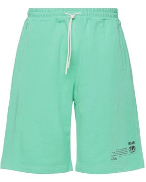 MSGM Shorts & Bermuda Shorts - Green