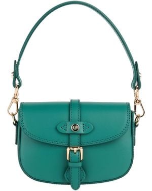 CafeNoir Dark Handbag Leather - Green
