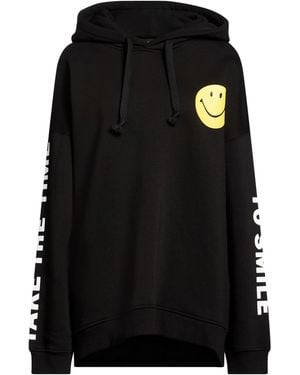 Joshua Sanders X Smiley World Sweatshirt Cotton, Polyester - Black