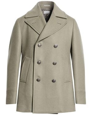 Brunello Cucinelli Coat Wool - Natural