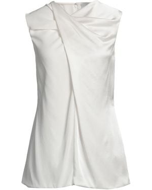 Burberry Top Acetate, Viscose - White