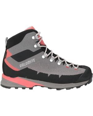 Dolomite Ankle Boots Textile Fibers - Gray