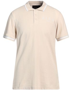John Richmond Polo Shirt Cotton - Natural