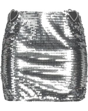 Nensi Dojaka Mini Skirt Polyester, Polyamide, Elastane - Gray