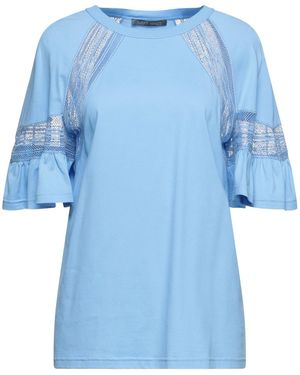 Alberta Ferretti Sky T-Shirt Cotton - Blue