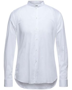 Paolo Pecora Shirt Cotton, Elastane - White