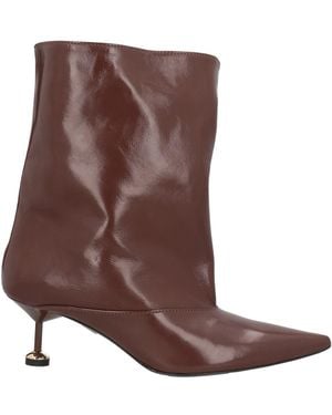 Wo Milano Botines De Caña Alta - Marrón