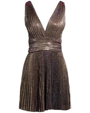 Liu Jo Mini Dress Polyester - Brown