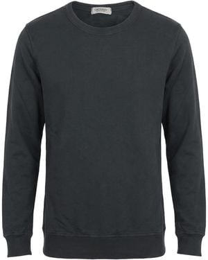 Crossley Charcoal Sweatshirt Cotton - Blue