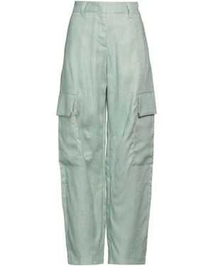 Palm Angels Pants Linen - Green