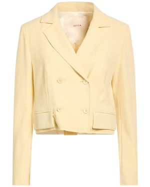 Jucca Blazer Viscose, Polyester, Elastane - Natural