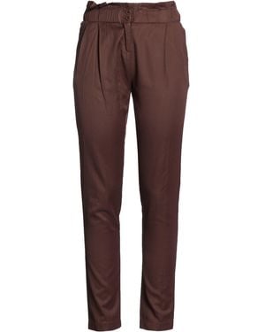 Suoli Pants Viscose, Cotton - Brown