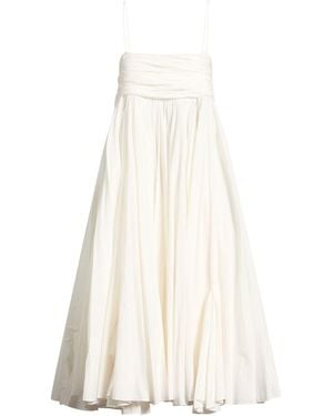KHAITE Midi Dress Cotton - White
