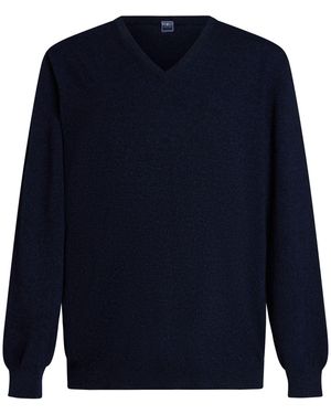 Fedeli Jumper Cashmere - Blue