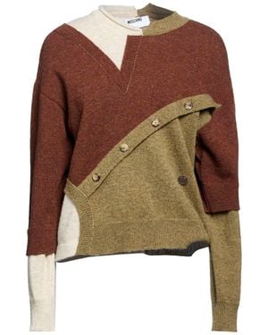 Moschino Sweater Virgin Wool - Brown