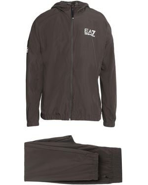 EA7 Light Tracksuit Polyester - Grey