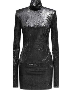 FACE TO FACE STYLE Mini Dress Pes, Elastane - Black