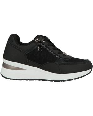 Laura Biagiotti Sneakers Synthetic Material, Textile Fibers - Black