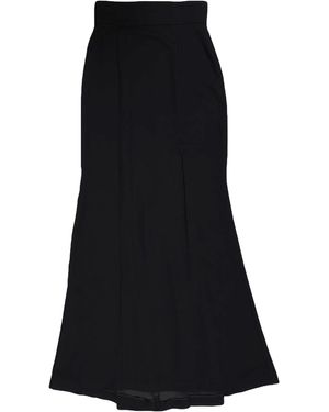 Hanita Maxi Skirt Polyester - Black