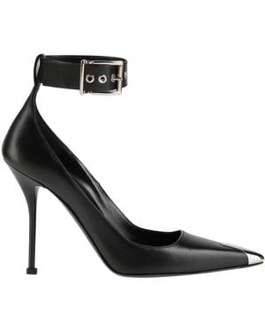 McQueen Court Shoes Calfskin - Black