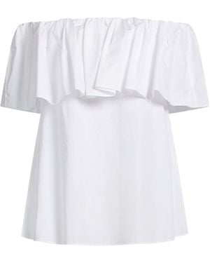 Max Mara Top Cotton - White