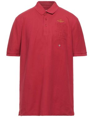 Aeronautica Militare Polo Shirt Cotton - Red