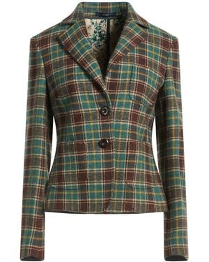 SEVENTY VENEZIA Military Blazer Virgin Wool - Green