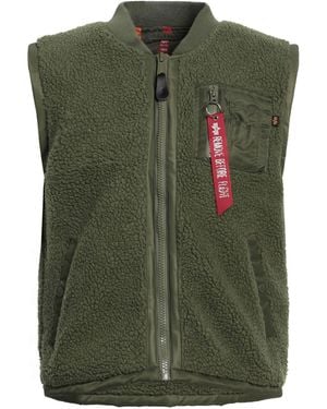 Alpha Industries Shearling & Teddy - Green