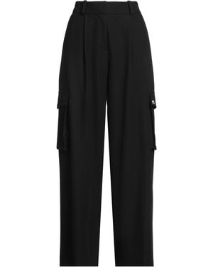 HUGO Pants Polyester, Viscose, Elastane - Black