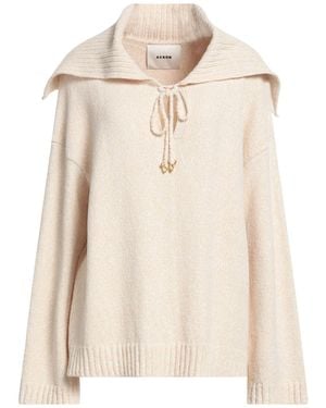 Aeron Sweater Cotton, Viscose, Polyamide, Elastane - Natural