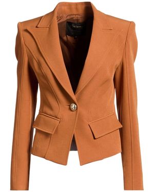 W Les Femmes By Babylon Blazer Polyamide, Elastane - Brown