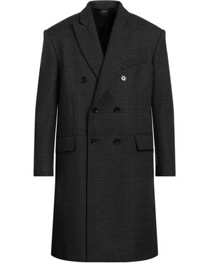 Aspesi Coat Virgin Wool - Black