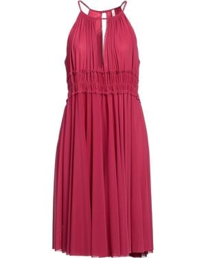 White Wise Midi Dress - Red