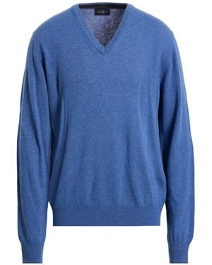 Hackett Jumper Merino Wool, Viscose, Polyamide, Cashmere - Blue