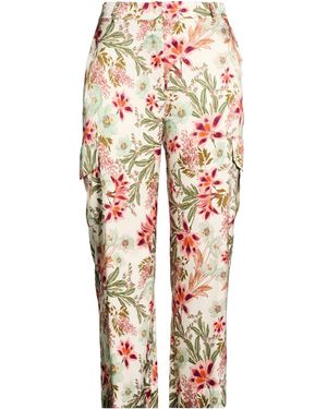 Shirtaporter Pants Viscose, Elastane - White