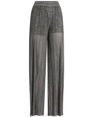 Missoni Trousers Viscose, Polyimide, Metallic Fibre - Grey