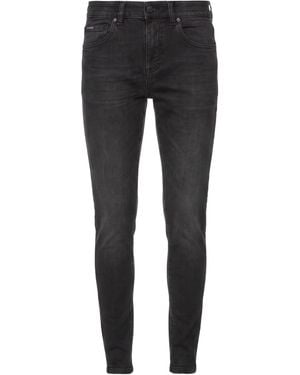 Dolce & Gabbana Jeans Cotton, Elastane, Cow Leather, Zamak - Grey
