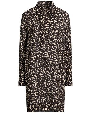 Ottod'Ame Caring Mini Dress Viscose - Black