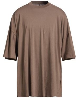 Rick Owens T-Shirt - Brown