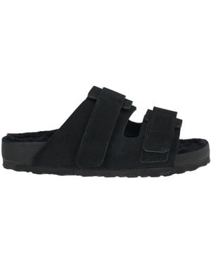 Birkenstock Sandals Leather - Black