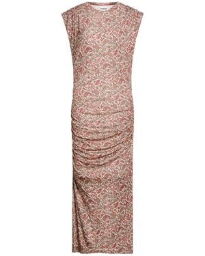 Isabel Marant Maxi Dress Modal, Elastane - Brown
