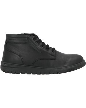 Lumberjack Ankle Boots Leather - Black