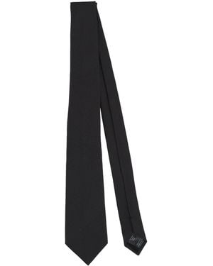 Lanvin Cravatta E Papillon - Nero