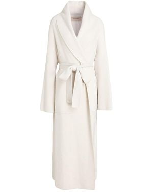 Gentry Portofino Coat Cashmere - White