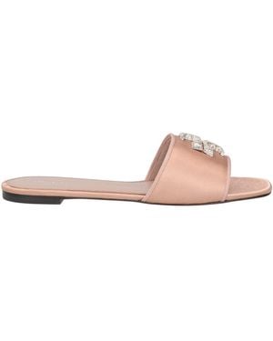 Tory Burch Antique Rose Sandals Textile Fibres - Pink