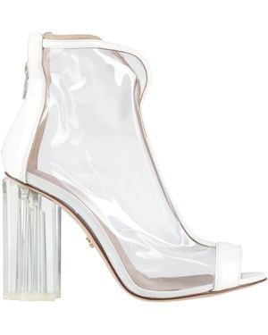 Le Silla Ankle Boots Leather, Rubber - White