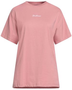 DISCLAIMER Antique Rose T-Shirt Cotton - Pink