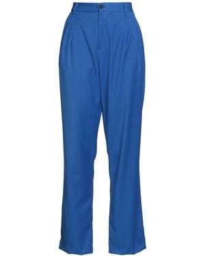 Imperial Pants Polyester, Viscose, Elastane - Blue