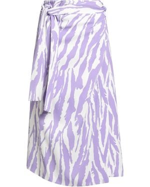 MSGM Midi Skirts - Purple