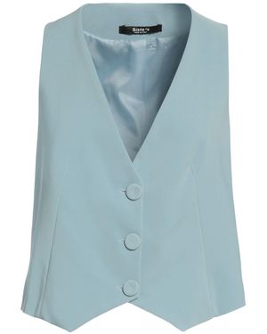 Siste's Tailored Vest Polyester, Elastane - Blue
